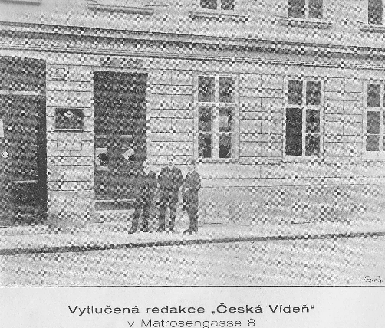 vytlučená redakce česká Vídeň